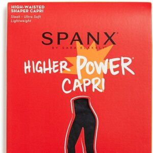 Spanx Higher Power Capri-Black